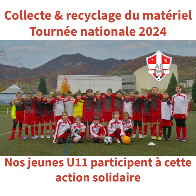 U11CollecteMatériels et vêtements - france mission