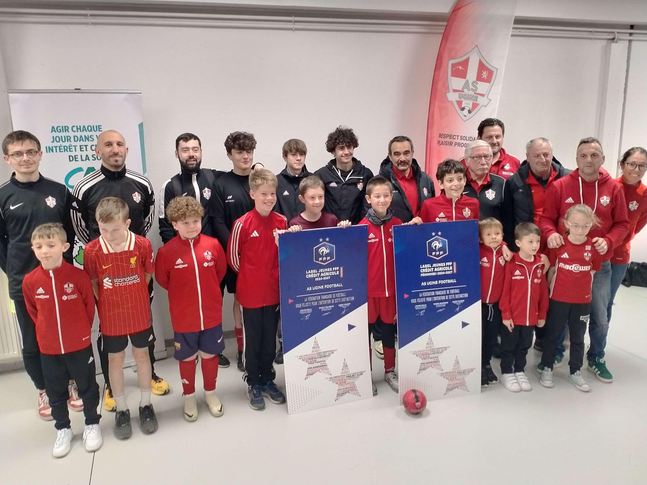 remise label jeunes espoir - as ugine football